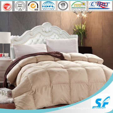 100% Cotton Fabric Washable Sheep Wool Filling Comforter